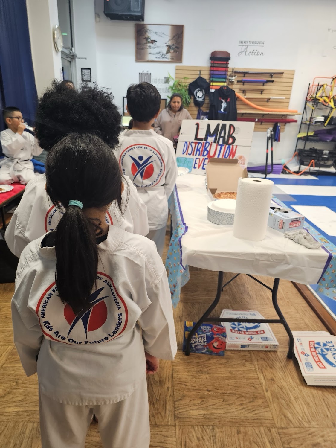 Pizza Time with Taekwondo Kids